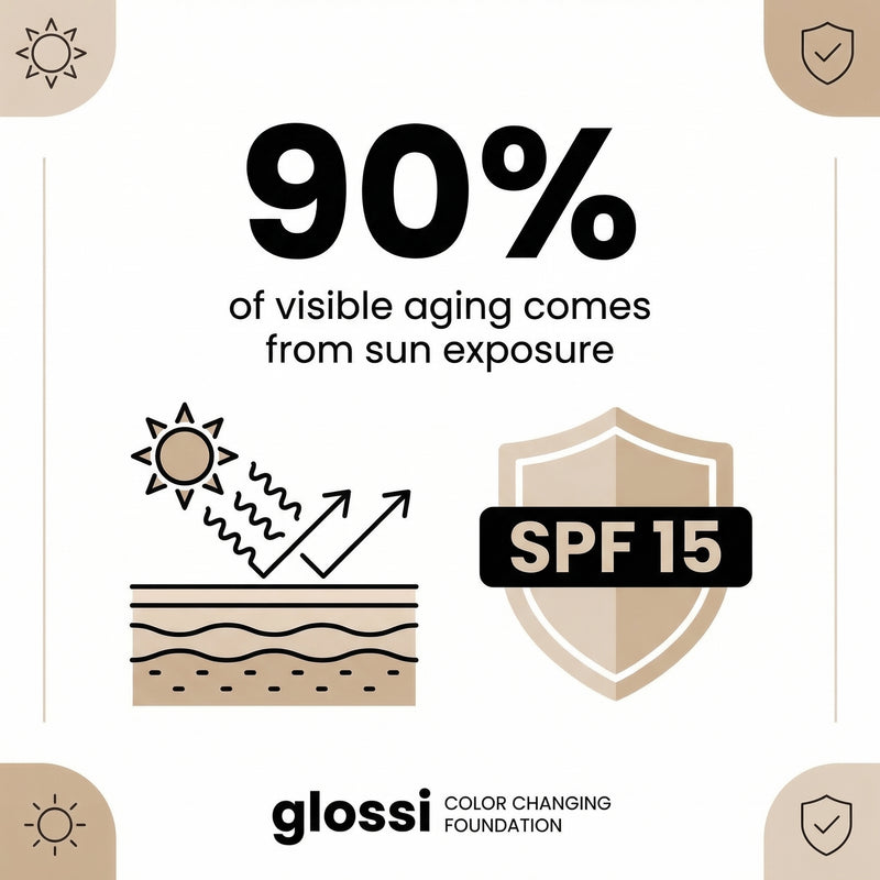 Built-in SPF 15