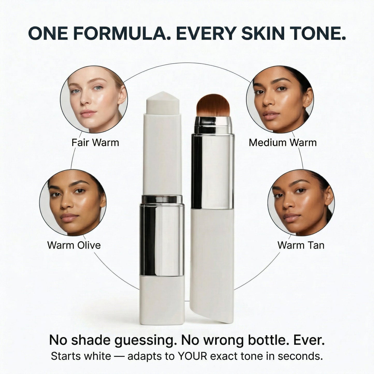 2-in-1 Color Changing Foundation