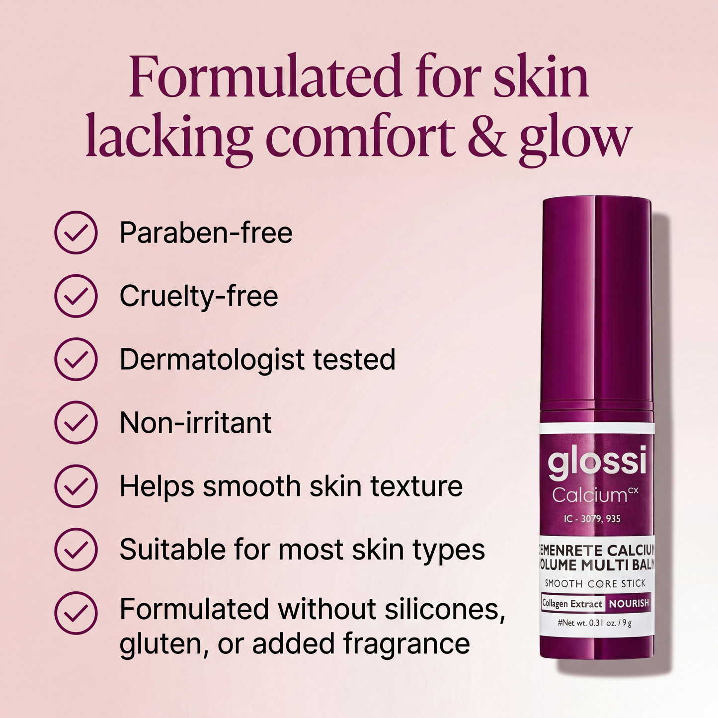Patented Calcium Volume Multibalm